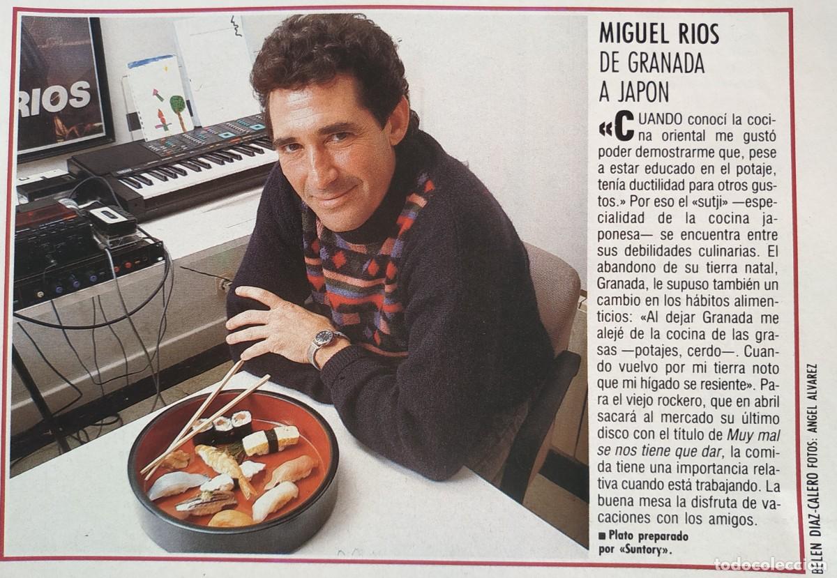 Otros Art&iacute;culos de Coleccionismo en Papel: ANTIGUO RECORTE MIGUEL RIOS