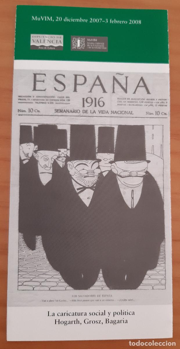 Paper Collecting Others: LA CARICATURA SOCIAL Y POL&Iacute;TICA - HOGARTH, GROSZ, BAGARIA - A&Ntilde;O 2008 - PERFECTO ESTADO