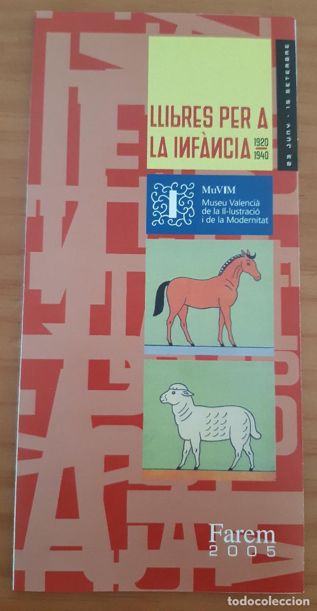 Otros art&iacute;culos de coleccionismo en papel: LLIBRES PER A LA INFANCIA - MUVIM - FOLLETO DESPLEGABLE - A&Ntilde;O 2005 - PERFECTO ESTADO