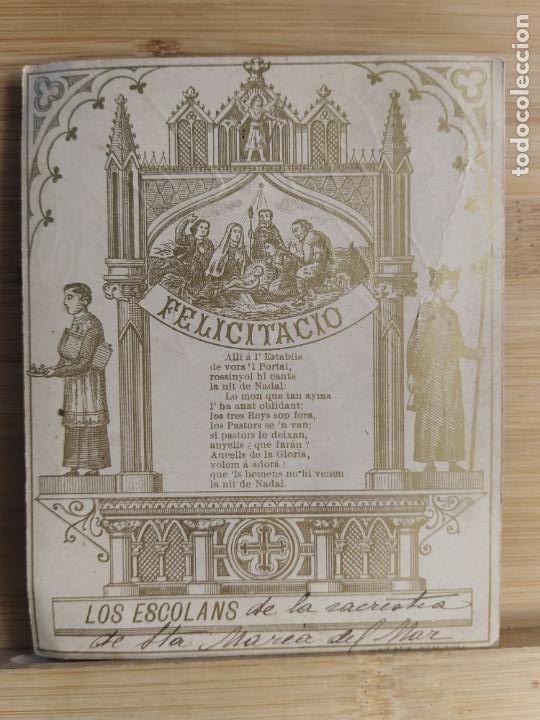 Paper Collecting Others: LOS ESCOLANS DE LA SACRISTIA DE SANTA MARIA DEL MAR-FELICITACIO ANTIGA-VEURE FOTOS-(K-11.274)