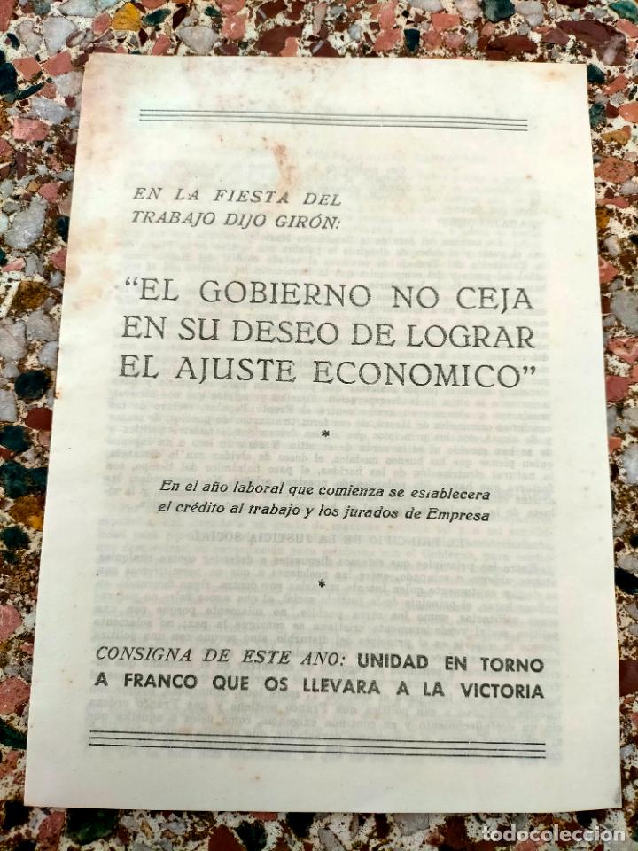 Outros artigos de papel: En la fiesta del trabajo dijo Gir&oacute;n gobierno no ceja en su deseo de lograr ajuste economico Franco