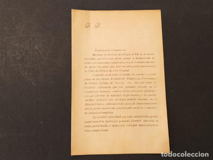 Altri oggetti di carta: AGUAS AZOADAS DE BARCELONA-PUBLICIDAD ANTIGUA-VER FOTOS-(K-11.349)
