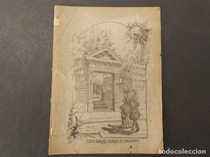 Otros Art&iacute;culos de Coleccionismo en Papel: AGUAS AZOADAS DE BARCELONA-PUBLICIDAD ANTIGUA-VER FOTOS-(K-11.351)