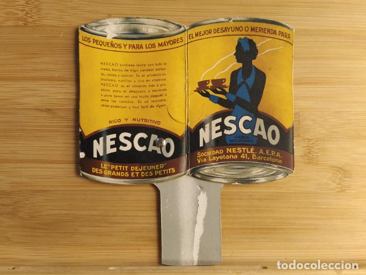 Otros Art&iacute;culos de Coleccionismo en Papel: NESCAO-PUBLICIDAD ANTIGUA MOVIBLE-VER FOTOS-(K-11.385)