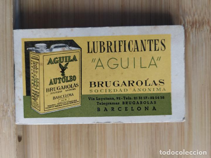 Otros Art&iacute;culos de Coleccionismo en Papel: LUBRICANTES AGUILA-BRUGRAOLAS SA-BARCELONA-LIBRETITA PUBLICIDAD ANTIGUA-VER FOTOS-(K-11.387-3)
