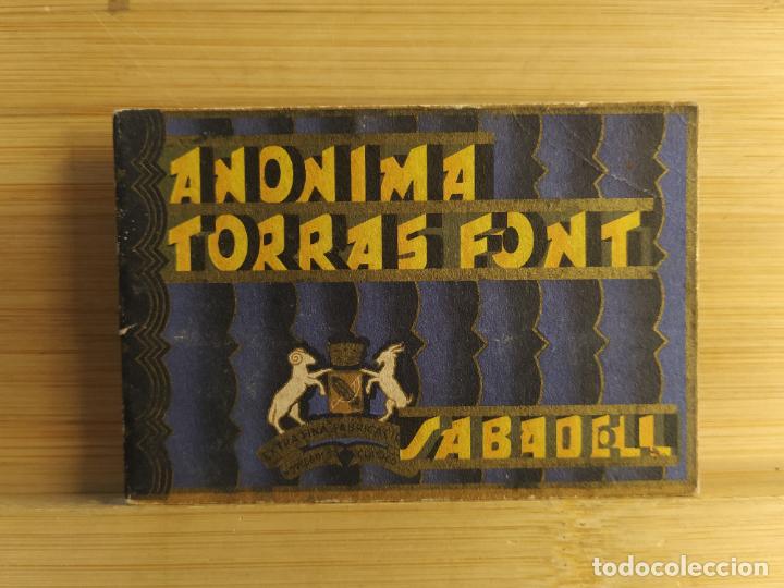Otros Art&iacute;culos de Coleccionismo en Papel: ANONIMA TORRAS FONT-CALENDARIO 1936-SABADELL-LIBRETITA PUBLICIDAD ANTIGUA-VER FOTOS-(K-11.387-6)