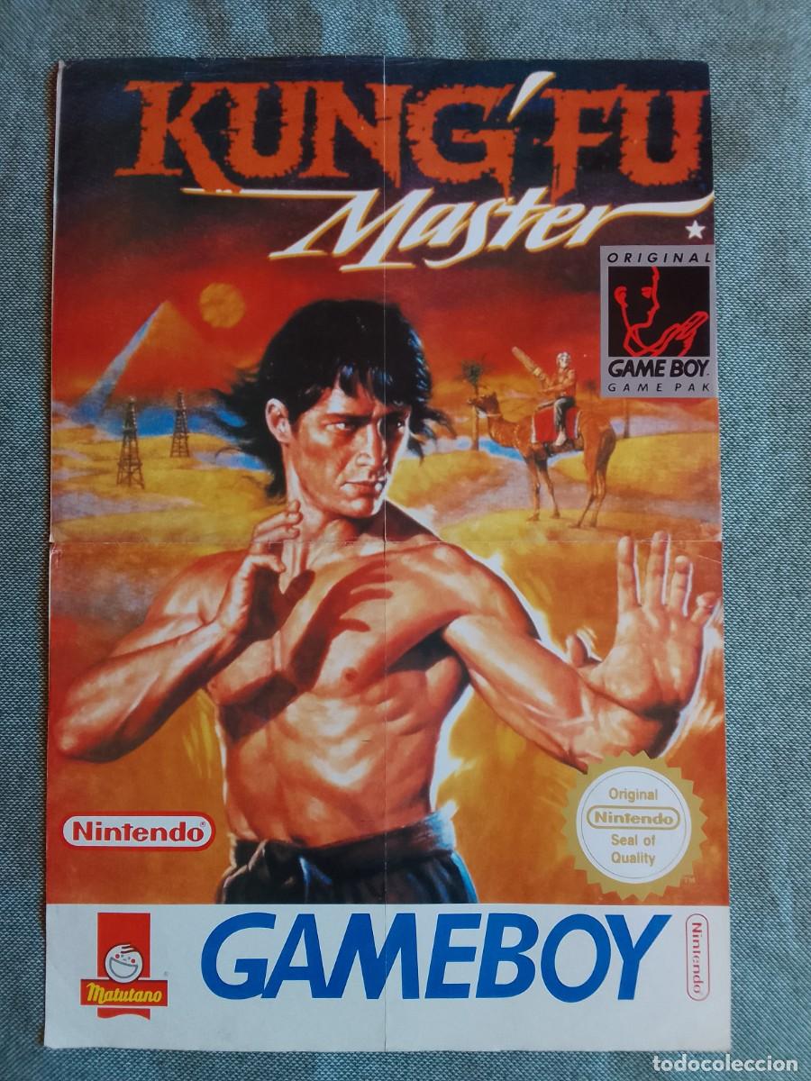 Otros Art&iacute;culos de Coleccionismo en Papel: POSTER KUNG FU MASTER. GAMEBOY. MATUTANO. NINTENDO.
