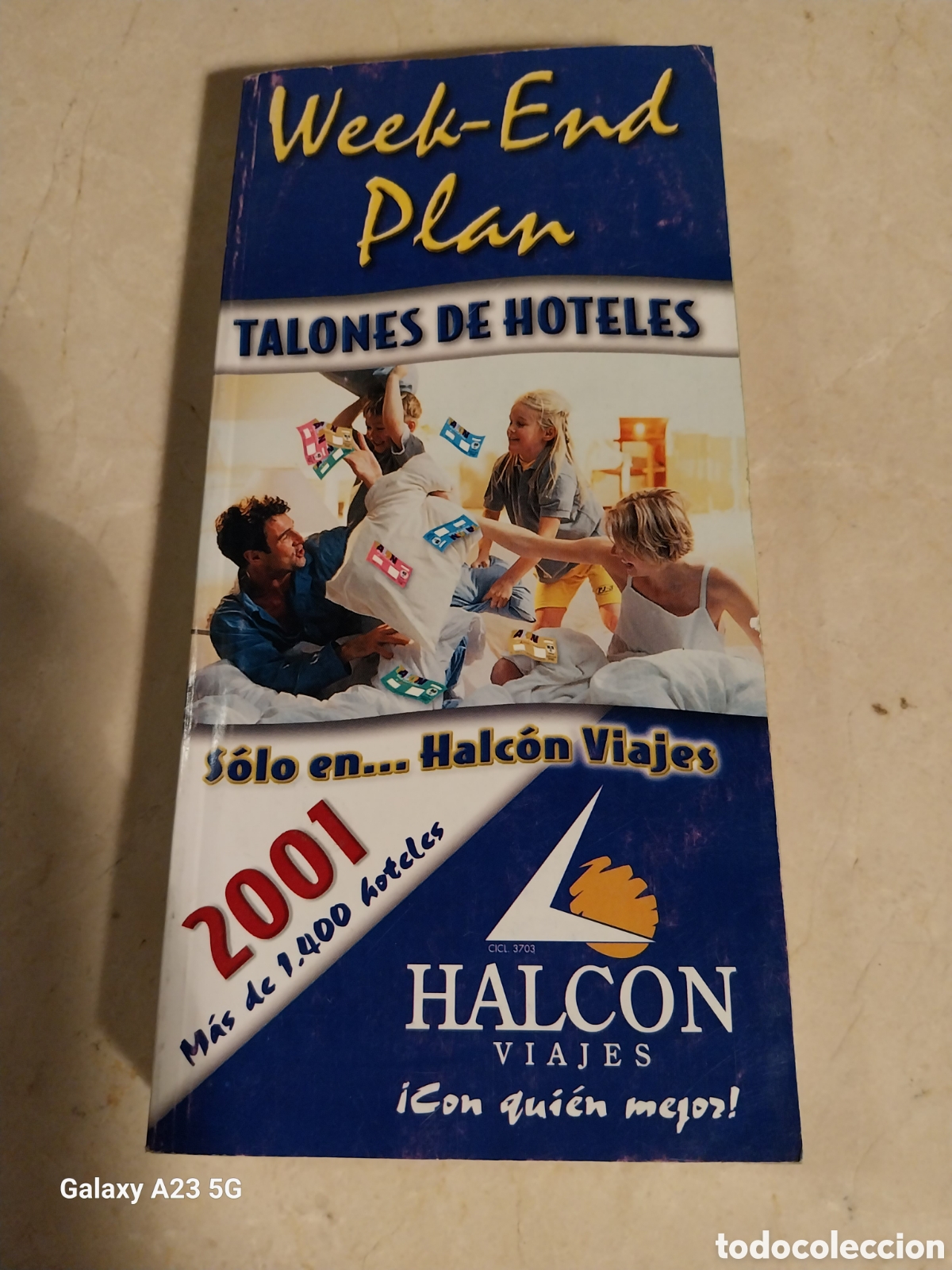 Outros artigos de papel: WEEK- END PLAN . TALONES DE HOTELES . 2001 .HALCON VIAJES