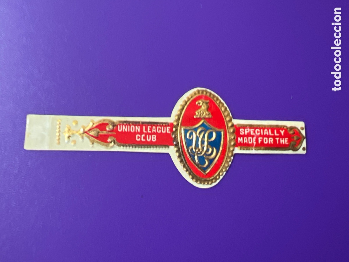 Paper Collecting Others: V2929.VITOLA - UNION LEAGUE CLUB - SPECIALLY MADE FOR THE