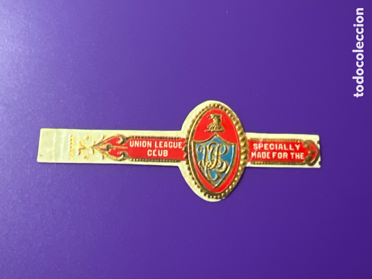 Paper Collecting Others: V2935. VITOLA - UNION LEAGUE CLUB - SPECIALLY MADE FOR THE