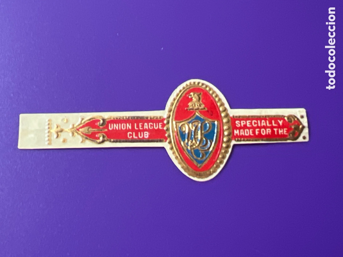 Paper Collecting Others: V2941. V2919. VITOLA - UNION LEAGUE CLUB - SPECIALLY MADE FOR THE