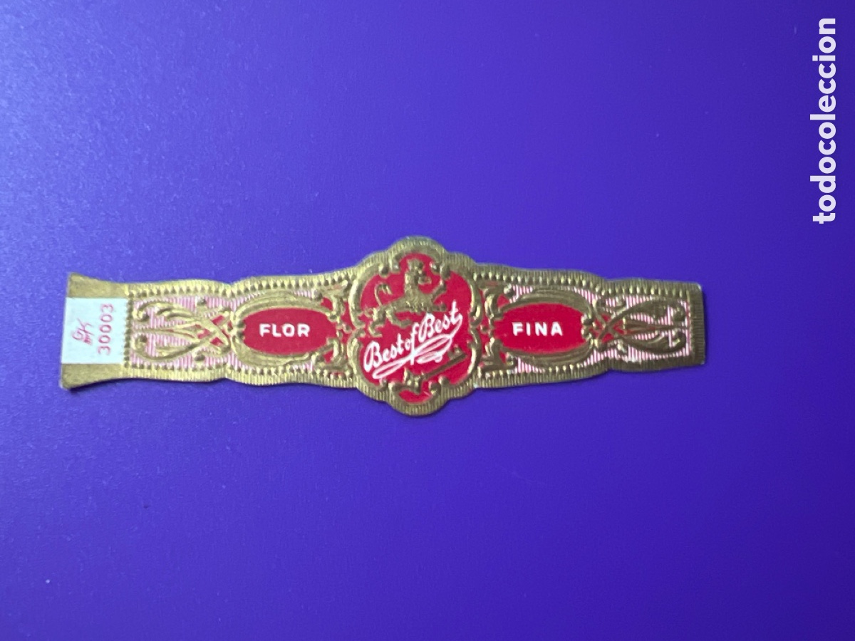 Sammelleidenschaft Andere Papierartikel: V2961. VITOLA FLOR FINA - BEST OF BESTS