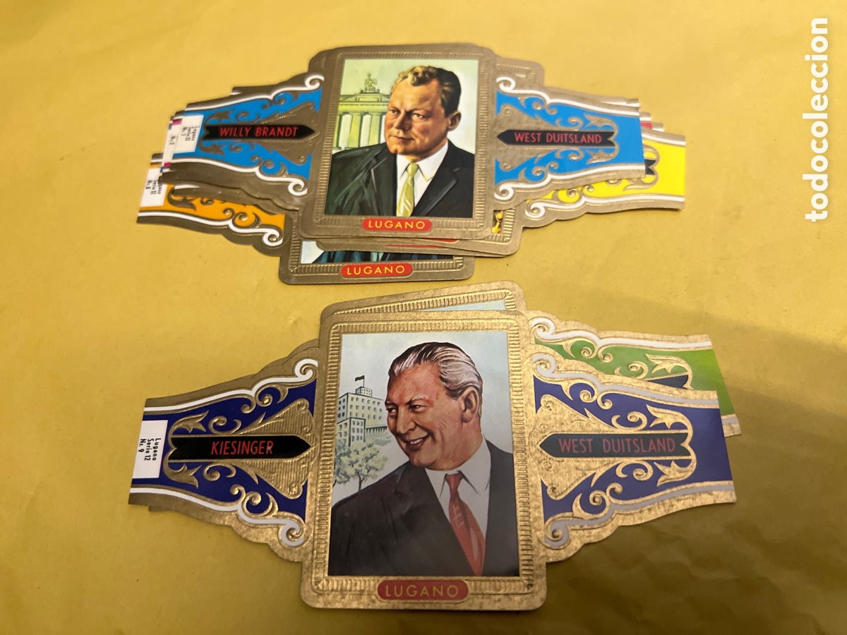 Sammelleidenschaft Andere Papierartikel: T1/F4/76. LOTE DE 10 VITOLAS. LUGANO