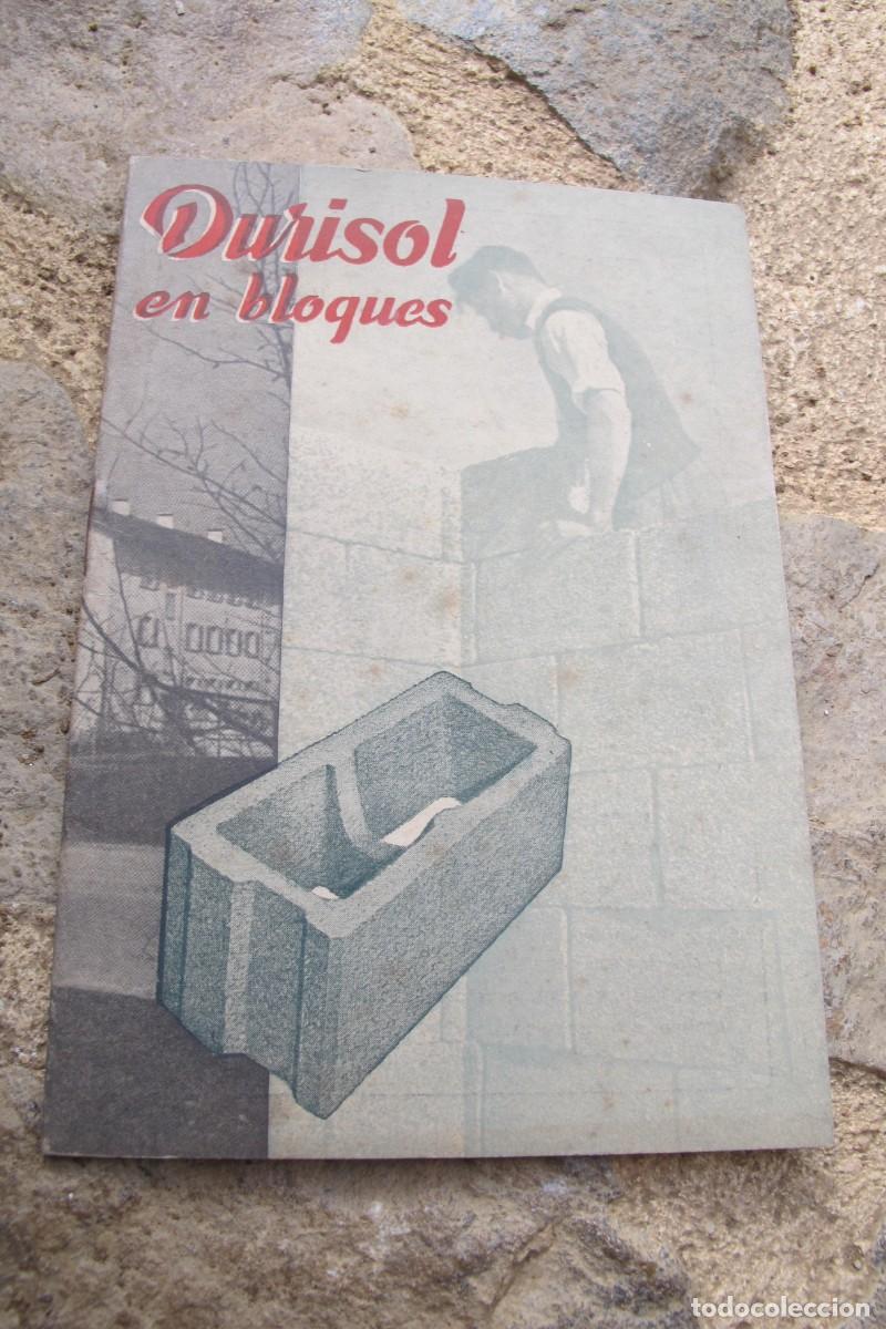 Altri oggetti di carta: DURISOL EN BLOQUES. CATALOGO PUBLICITARIO, LIBRITO
