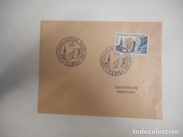 Paper Collecting Others: SOBRE. CORRESPONDANCE PHILATELIQUE. CONGRES NATIONAL PHILATELIQUE 1963