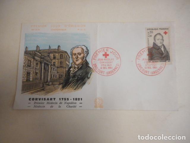 Otros Art&iacute;culos de Coleccionismo en Papel: SOBRE. PREMIER JOUR D'EMISSION. CORVISART 1755-1821. 12 DEC 1964