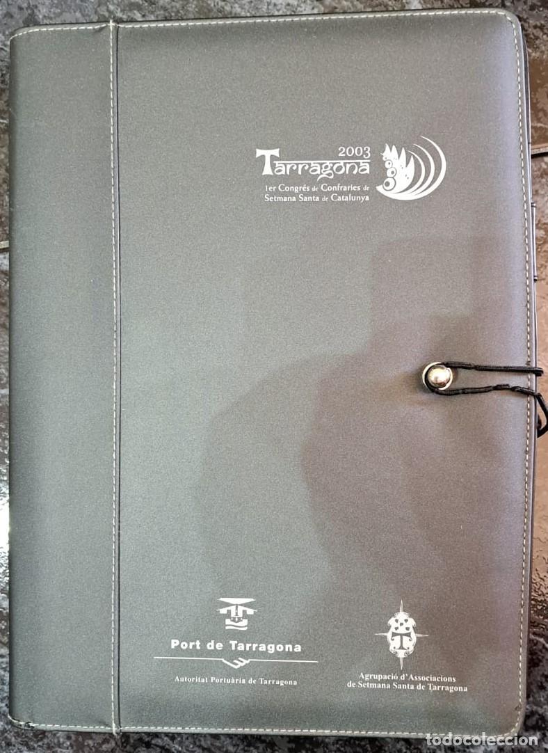 Otros Art&iacute;culos de Coleccionismo en Papel: TC72/ SEMANA SANTA TARRAGONA. CARPETA PORTAFOLIOS ENCUENTRO 2003