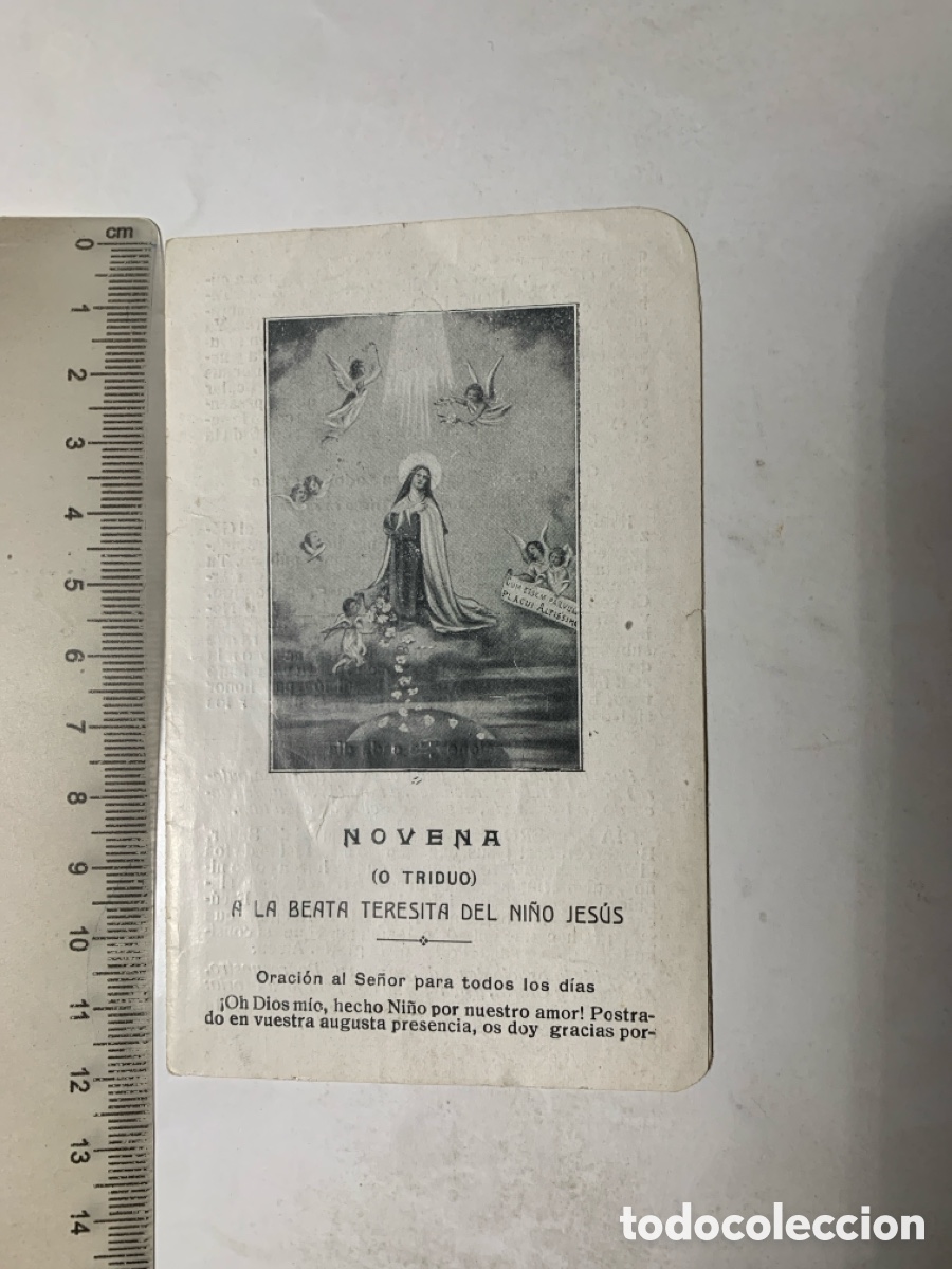 Otros art&iacute;culos de coleccionismo en papel: NOVENA O TRIDUO A LA BEATA TERESITA DEL NI&Ntilde;O JES&Uacute;S. IMP. VDA. ARAMBURU. PAMPLONA.
