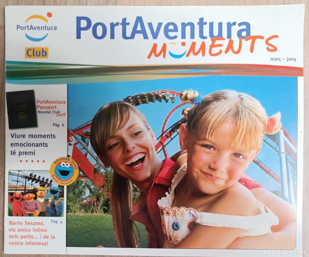 Otros Art&iacute;culos de Coleccionismo en Papel: Revista club Port Aventura Moments Marzo - Abril 2009 ( Catalan )
