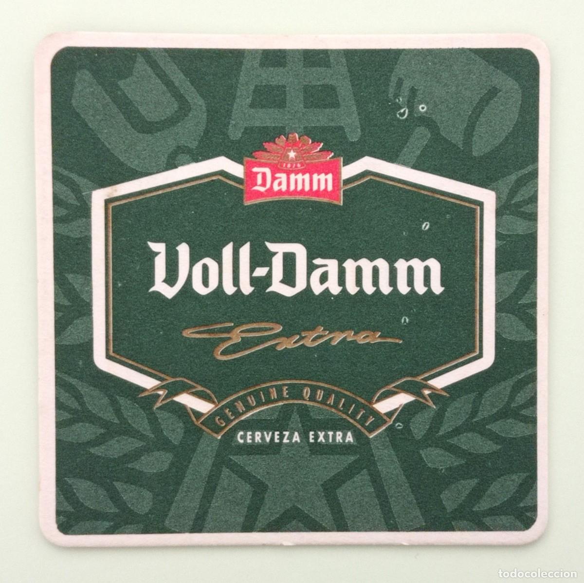 Otros art&iacute;culos de coleccionismo en papel: POSAVASO CERVEZA VOLL-DAMM EXTRA (ESPA&Ntilde;A)