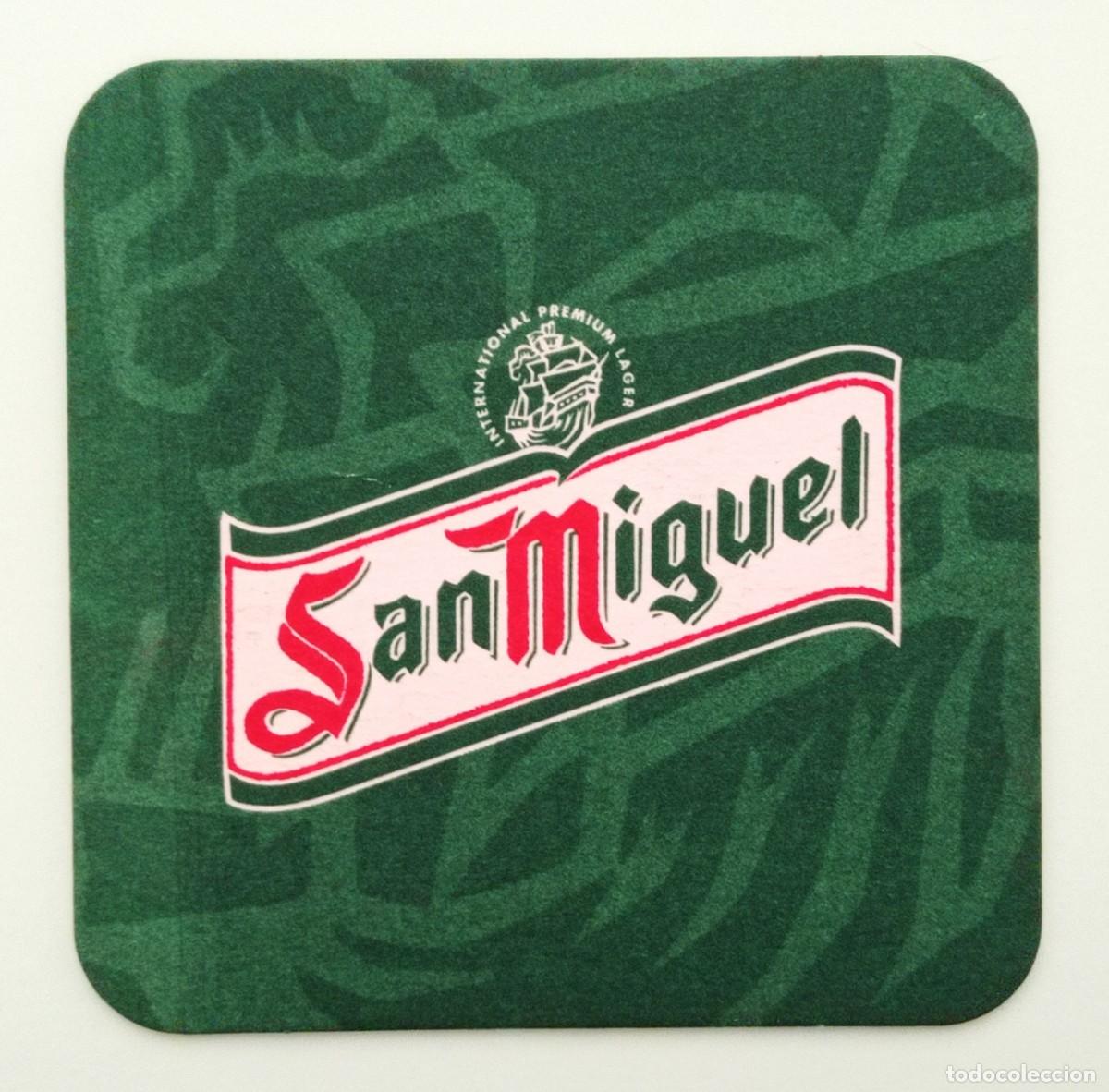 Otros Art&iacute;culos de Coleccionismo en Papel: POSAVASO CERVEZA SAN MIGUEL (ESPA&Ntilde;A)