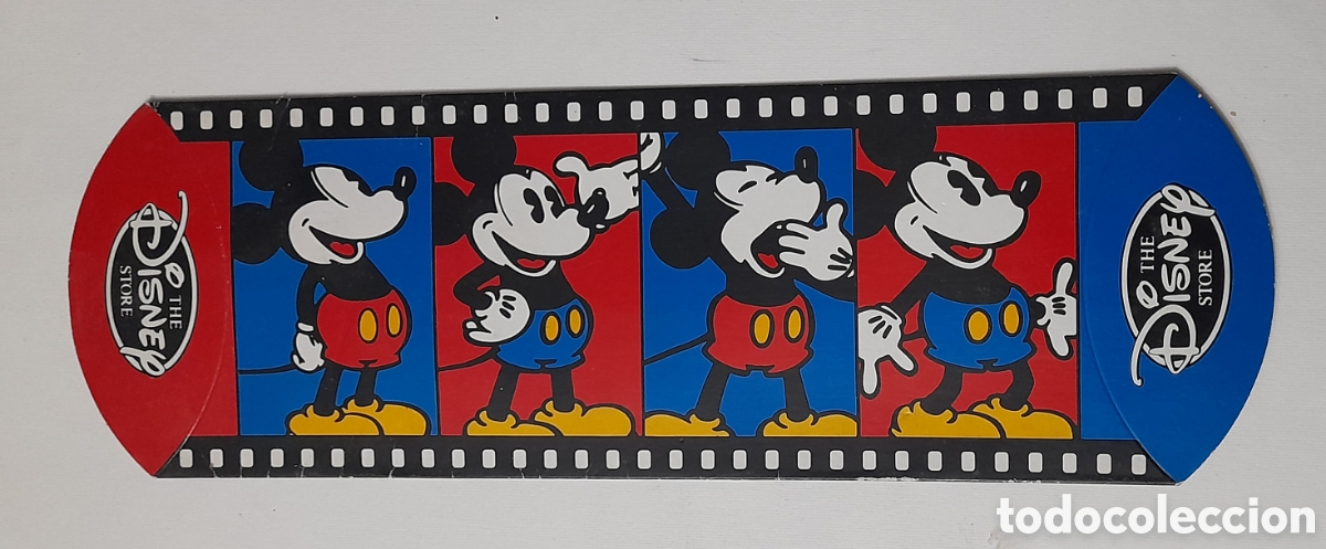Otros art&iacute;culos de coleccionismo en papel: MICKEY MOUSE. Cart&oacute;n de embalaje THE DISNEY STORE.