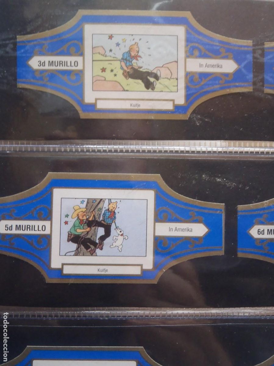 Otros art&iacute;culos de coleccionismo en papel: TINTIN - 120 VITOLAS DIFERENTES - MURILLO