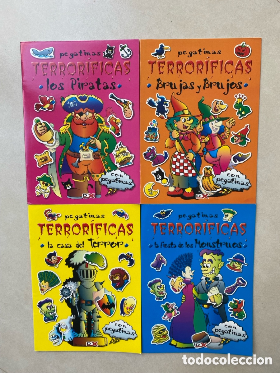 Otros art&iacute;culos de coleccionismo en papel: Pegatinas terror&iacute;ficas - Foto 1