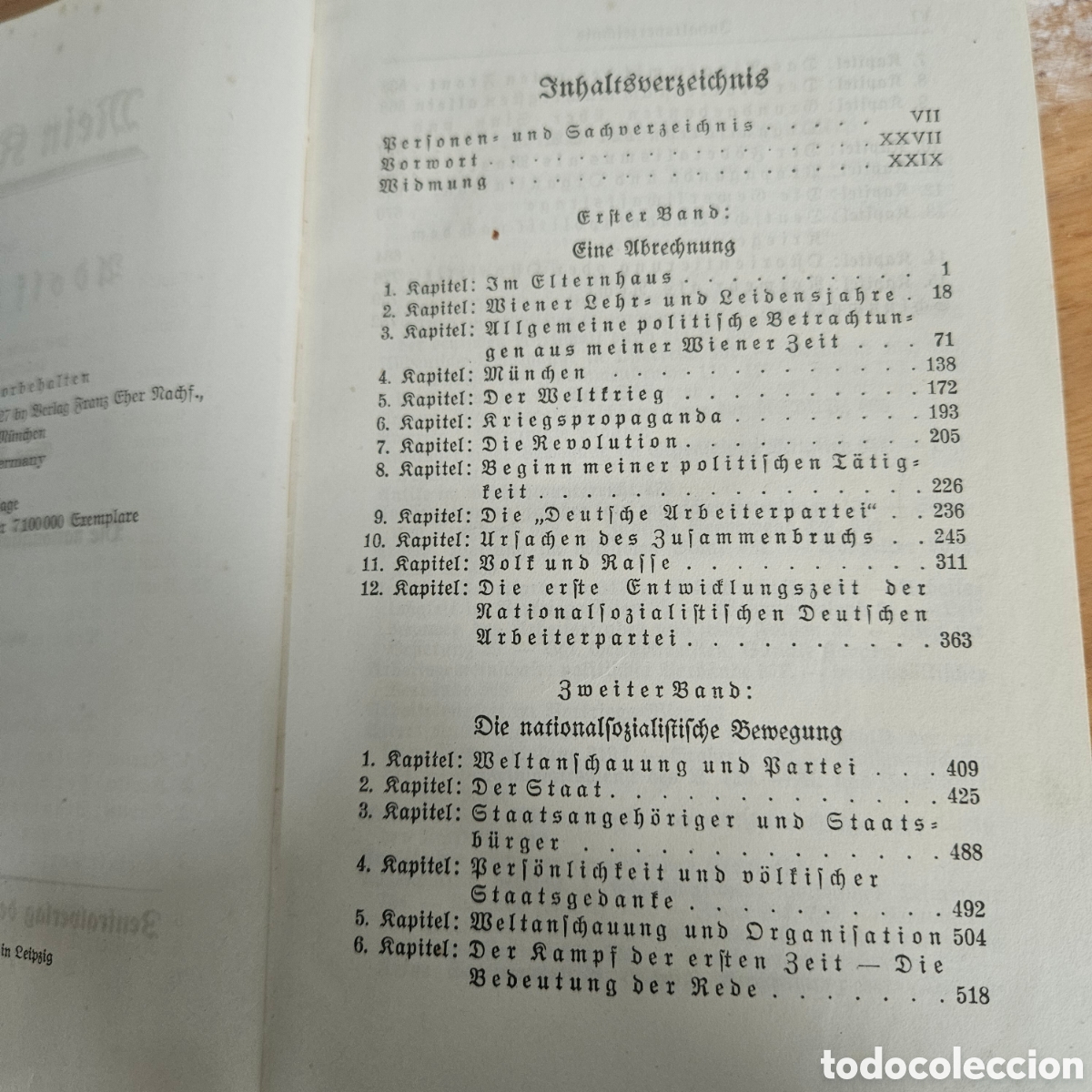 Otros art&iacute;culos de coleccionismo en papel: MEIN KAMPFT EDICI&Oacute;N 1941 - Foto 6