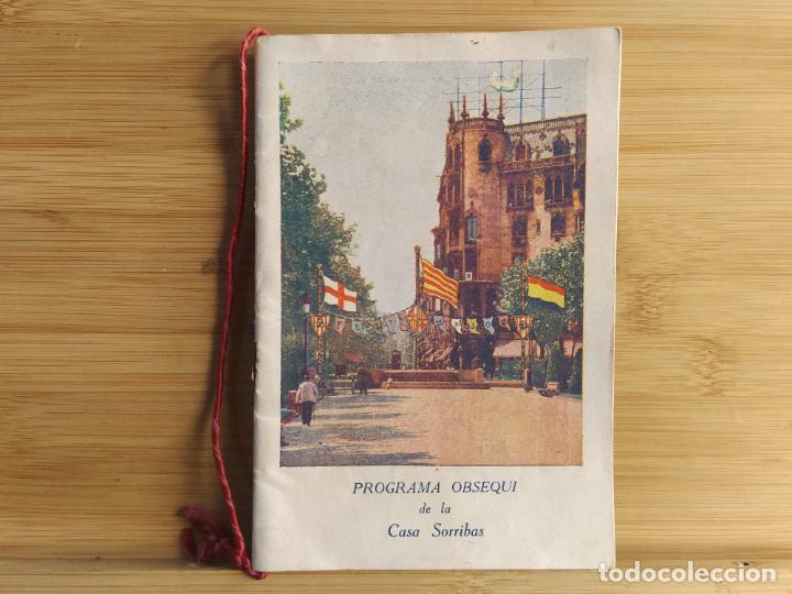 Sammelleidenschaft Andere Papierartikel: BARCELONA-GRACIA-PROGRAMA OBSEQUI DE LA CASA SORRIBAS-PROGRAMA CINE TEATRE ETC-VER FOTOS-(K-11.526)