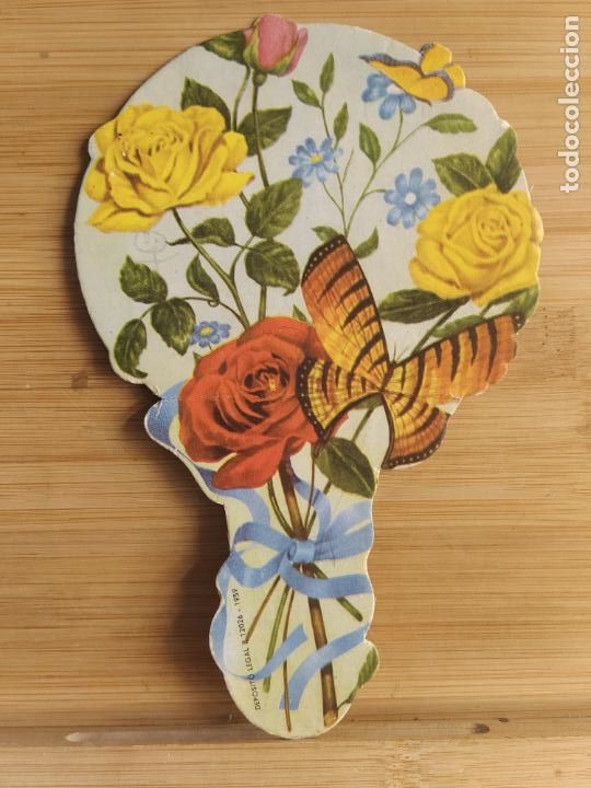 Otros Art&iacute;culos de Coleccionismo en Papel: FLORES-HUEVERIA LLUCH-BARCELONA-PAY PAY PUBLICIDAD ANTIGUA-VER FOTOS-(K-11.537)