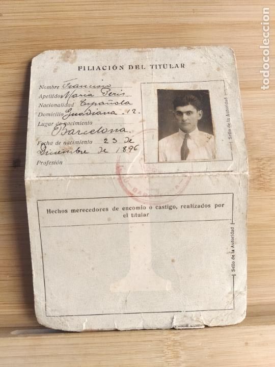Otros Art&iacute;culos de Coleccionismo en Papel: BARCELONA-CARNET VEHICULOS DE MOTOR MECANICO-VER FOTOS-(106.352)