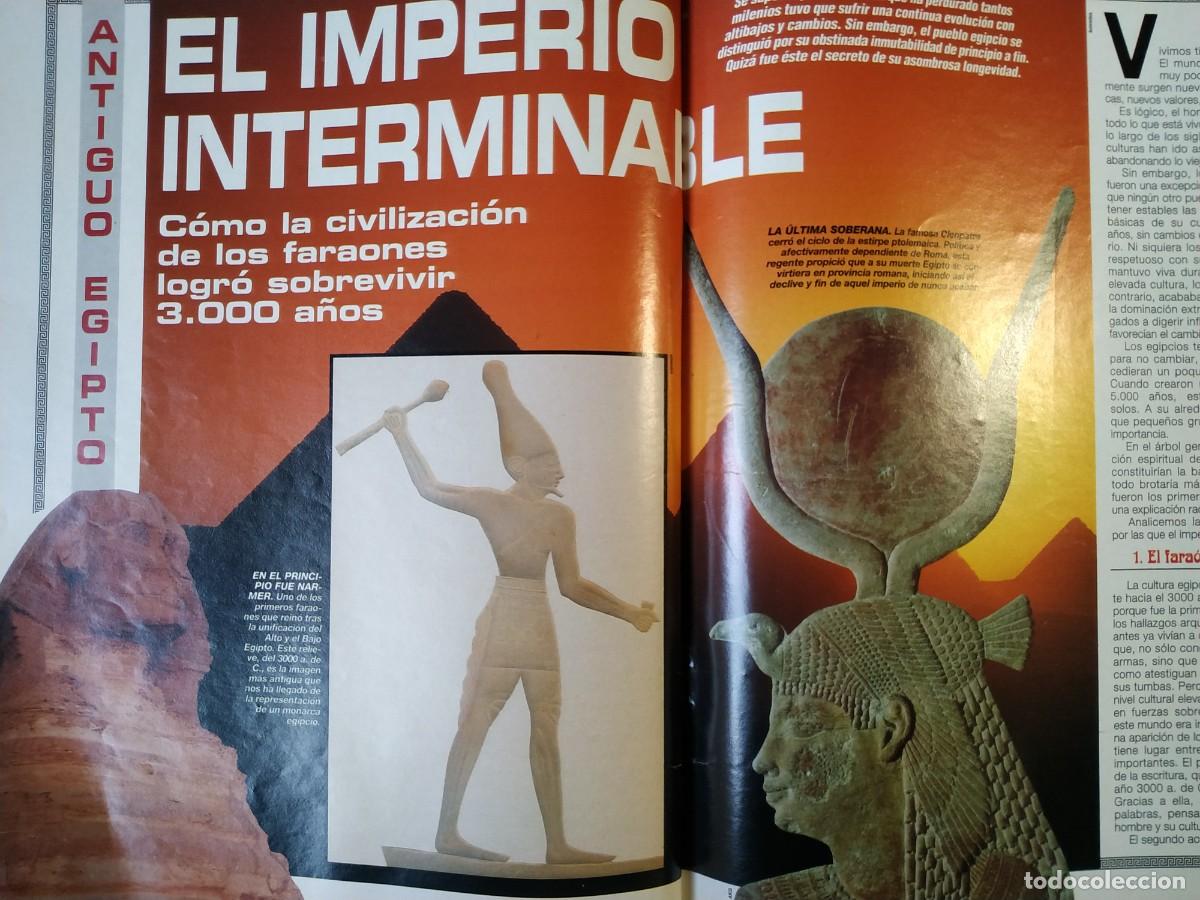 Otros art&iacute;culos de coleccionismo en papel: ANTIGUO REPORTAJE SOBRE EL IMPERIO DEL ANTIGUO EGIPTO