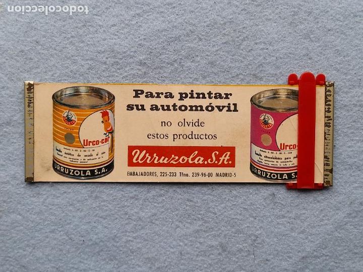 Sammelleidenschaft Andere Papierartikel: Publicidad antigua. Pintura Autom&oacute;vil Urruzola S.A. Madrid.