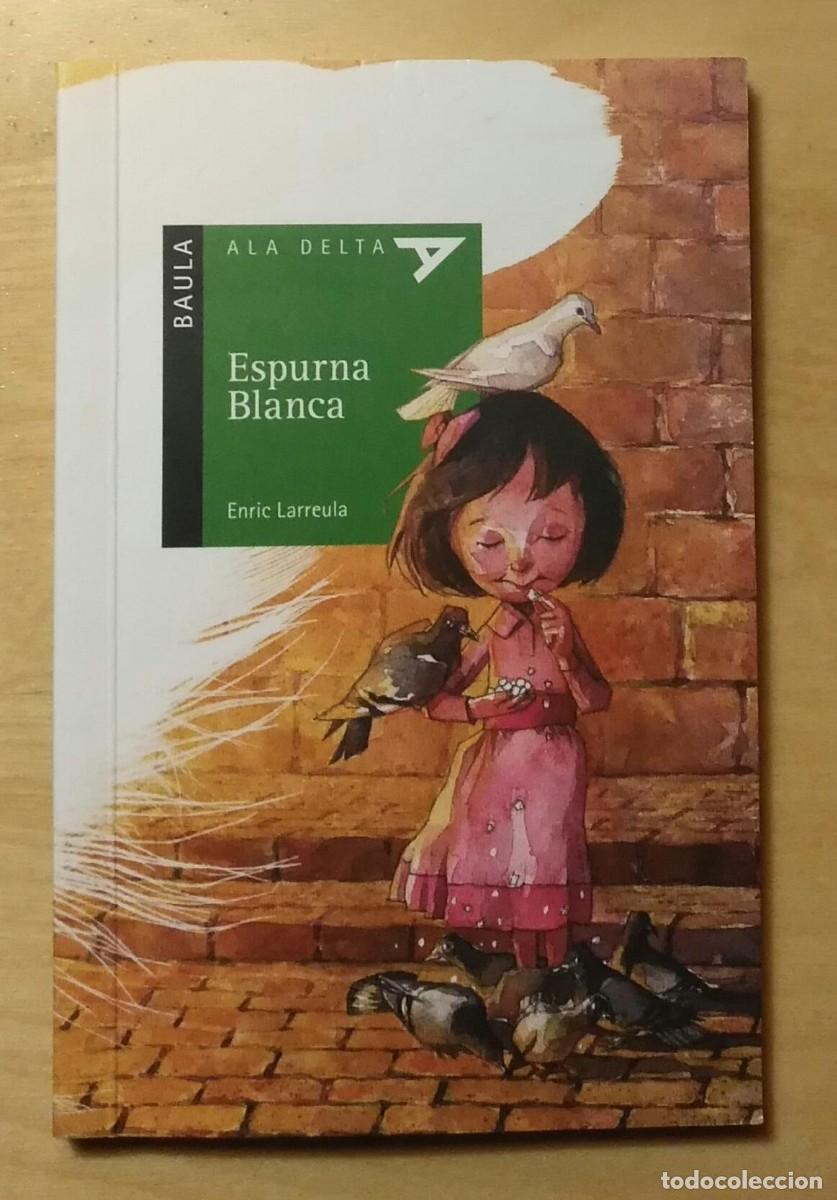 Otros art&iacute;culos de coleccionismo en papel: Libreta notas publicidad del libro Espurna Blanca de Enric Larreula - Baula Ala Delta