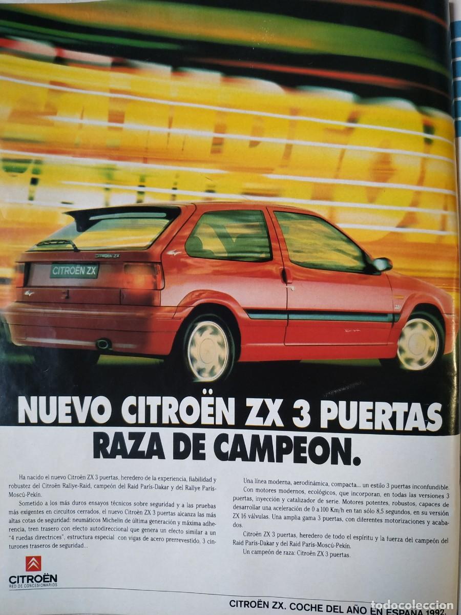 Otros Art&iacute;culos de Coleccionismo en Papel: ANTIGUO ANUNCIO CITROEN ZX
