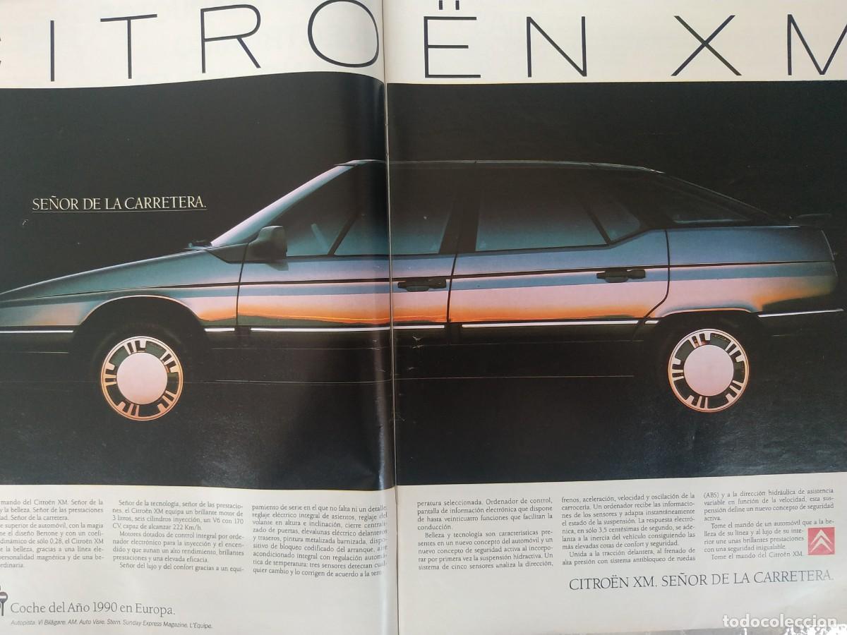 Otros Art&iacute;culos de Coleccionismo en Papel: ANTIGUO ANUNCIO DOBLE CITROEN XM