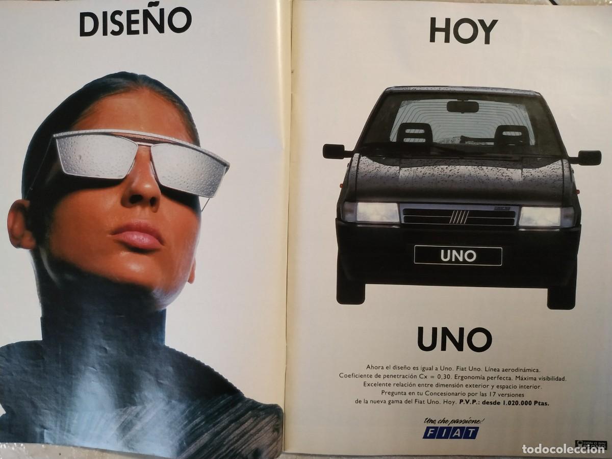 Otros Art&iacute;culos de Coleccionismo en Papel: ANTIGUO ANUNCIO DOBLE COCHE FIAT UNO