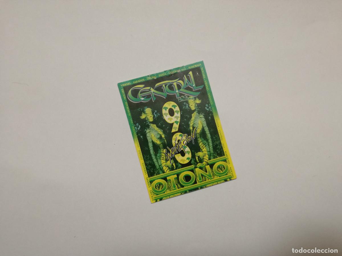 Otros Art&iacute;culos de Coleccionismo en Papel: FLYER ENTRADA INVITACION - DISCOTECA CENTRAL ROCK