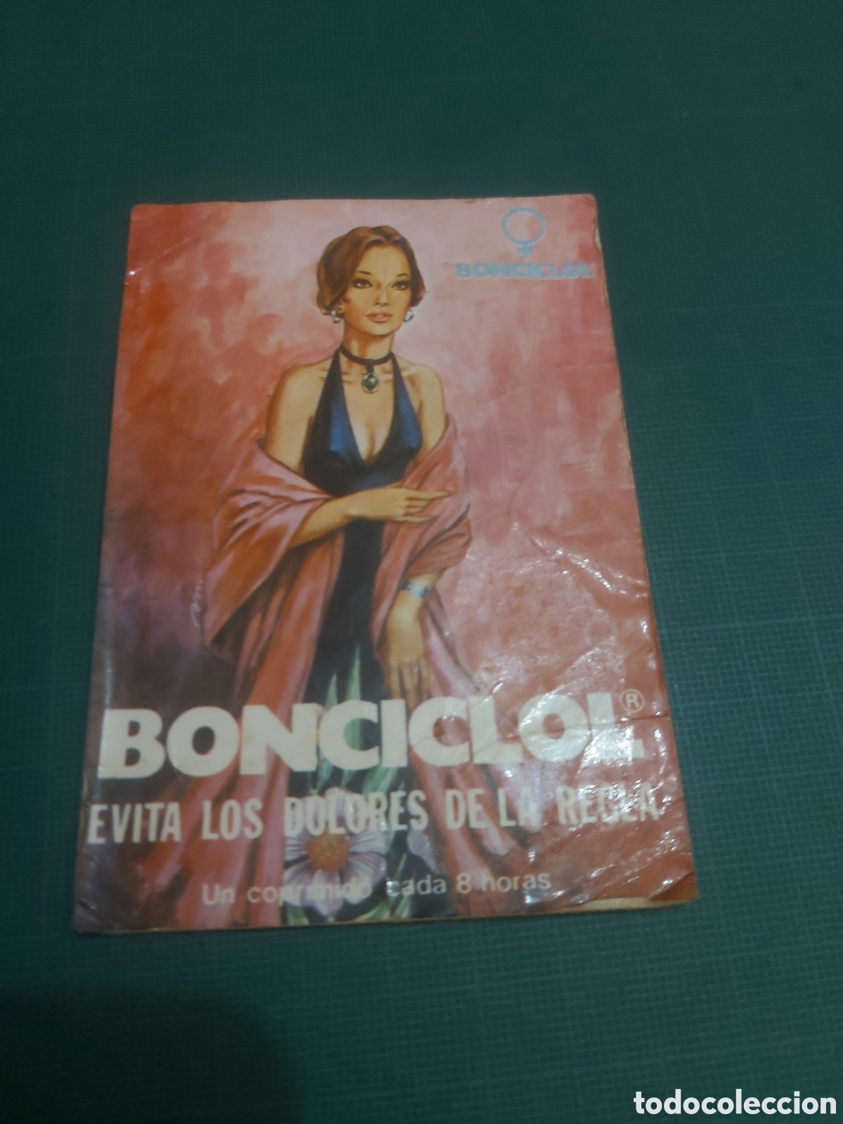 Collectionnisme Papier divers: Calendario bonciclol evita los dolores de la regla un comprimido cada 8 horas peso mujer kg
