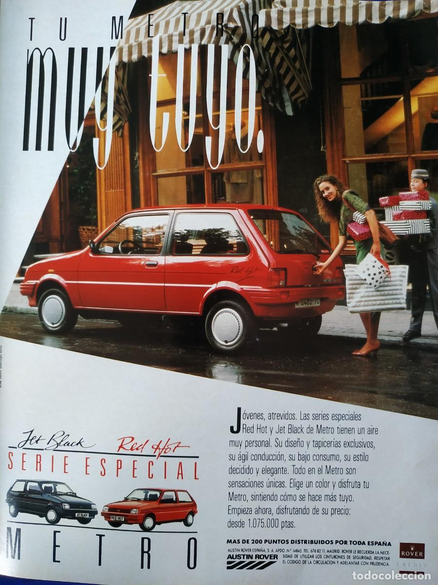 Otros art&iacute;culos de coleccionismo en papel: ANTIGUO ANUNCIO COCHE ROVER SERIE ESPECIAL METRO