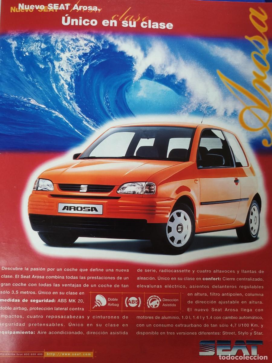 Otros art&iacute;culos de coleccionismo en papel: ANTIGUO ANUNCIO COCHE SEAT AROSA