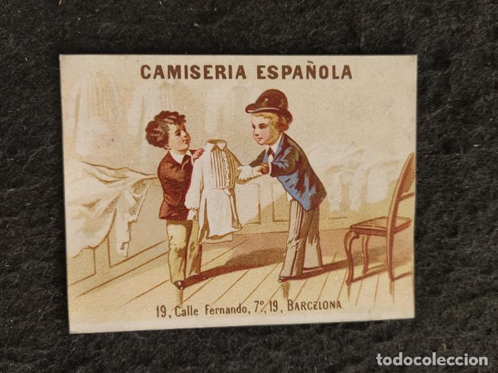 Sammelleidenschaft Andere Papierartikel: BARCELONA-CAMISERIA ESPA&Ntilde;OLA-PUBLICIDAD ANTIGUA-VER FOTOS-(106.578)