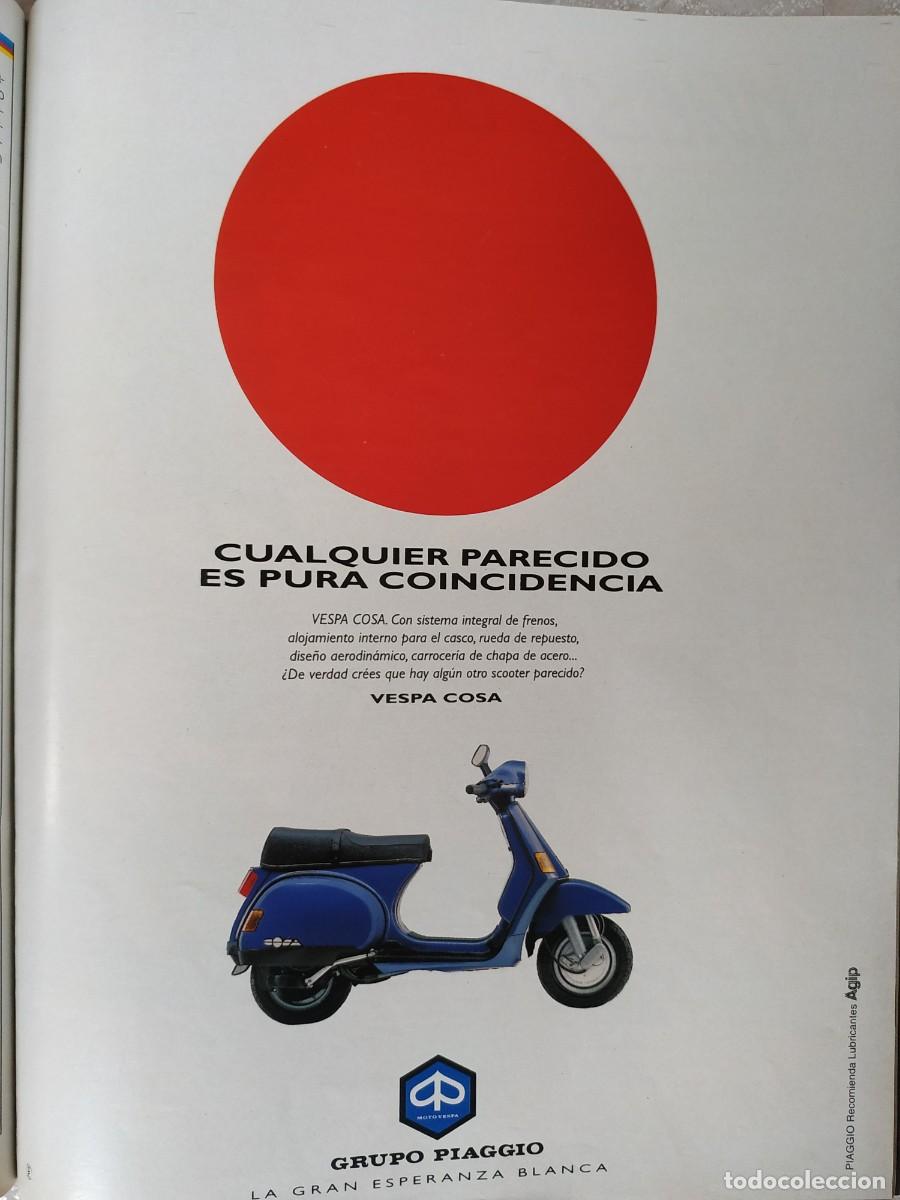 Otros Art&iacute;culos de Coleccionismo en Papel: ANTIGUO ANUNCIO MOTO VESPA COSA