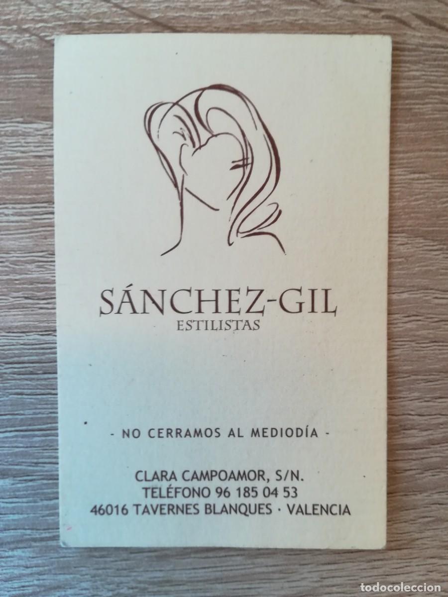 Sammelleidenschaft Andere Papierartikel: S&Aacute;NCHEZ-GIL ESTILISTAS - TAVERNES BLANQUES (VALENCIA) - A&Ntilde;O 2005.