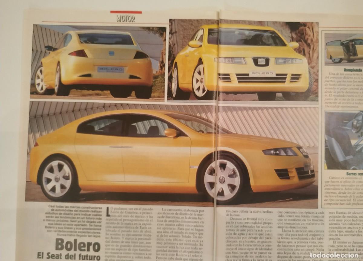 Otros art&iacute;culos de coleccionismo en papel: ANTIGUO RECORTE REPORTAJE SEAT BOLERO