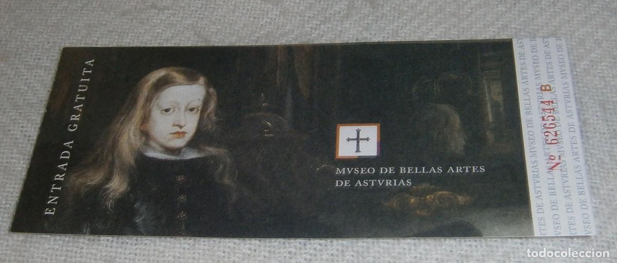 Altri oggetti di carta: entrada museo de bellas artes de Asturias