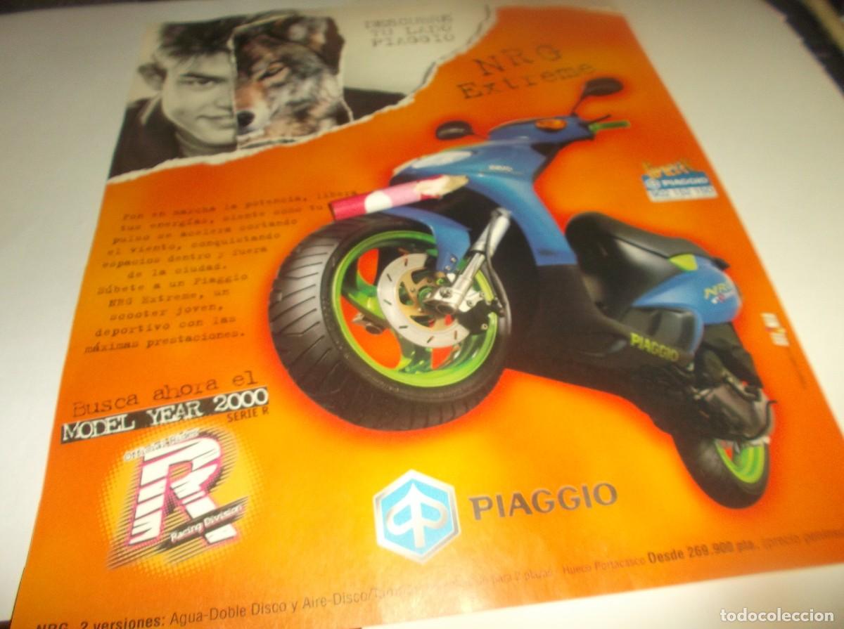 Otros Art&iacute;culos de Coleccionismo en Papel: RECORTE PUBLICIDAD A&Ntilde;O 2000.- MOTO VESPA PIAGGIO -NRG EXTREME - UN SCOOTER JOVEN