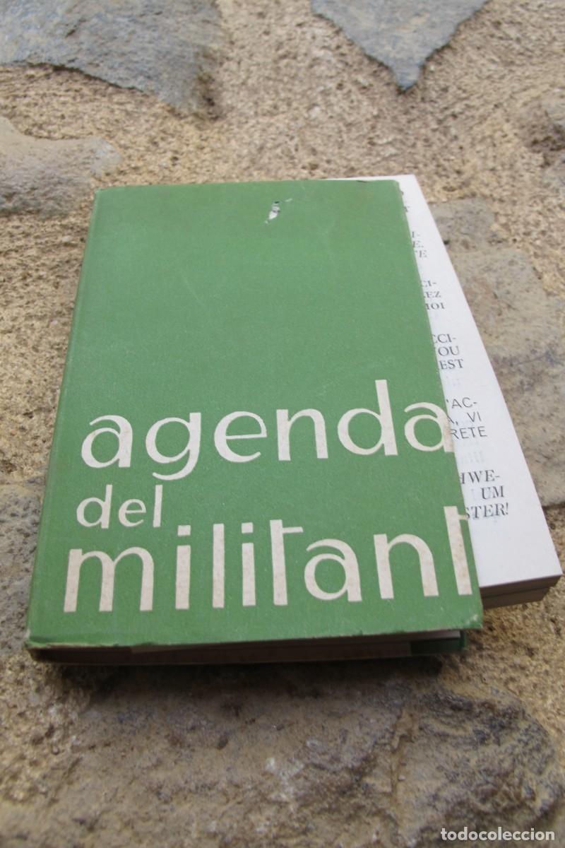 Otros art&iacute;culos de coleccionismo en papel: AGENDA DEL MILITANT. CATOLIC. VIC. TAPA SUELTA. SENSE RES ESCRIT