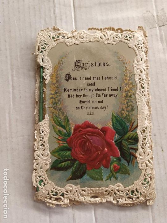 Sammelleidenschaft Andere Papierartikel: TROQUELADO ANTIGUO CON PUNTILLA-VER FOTOS-(106.660)